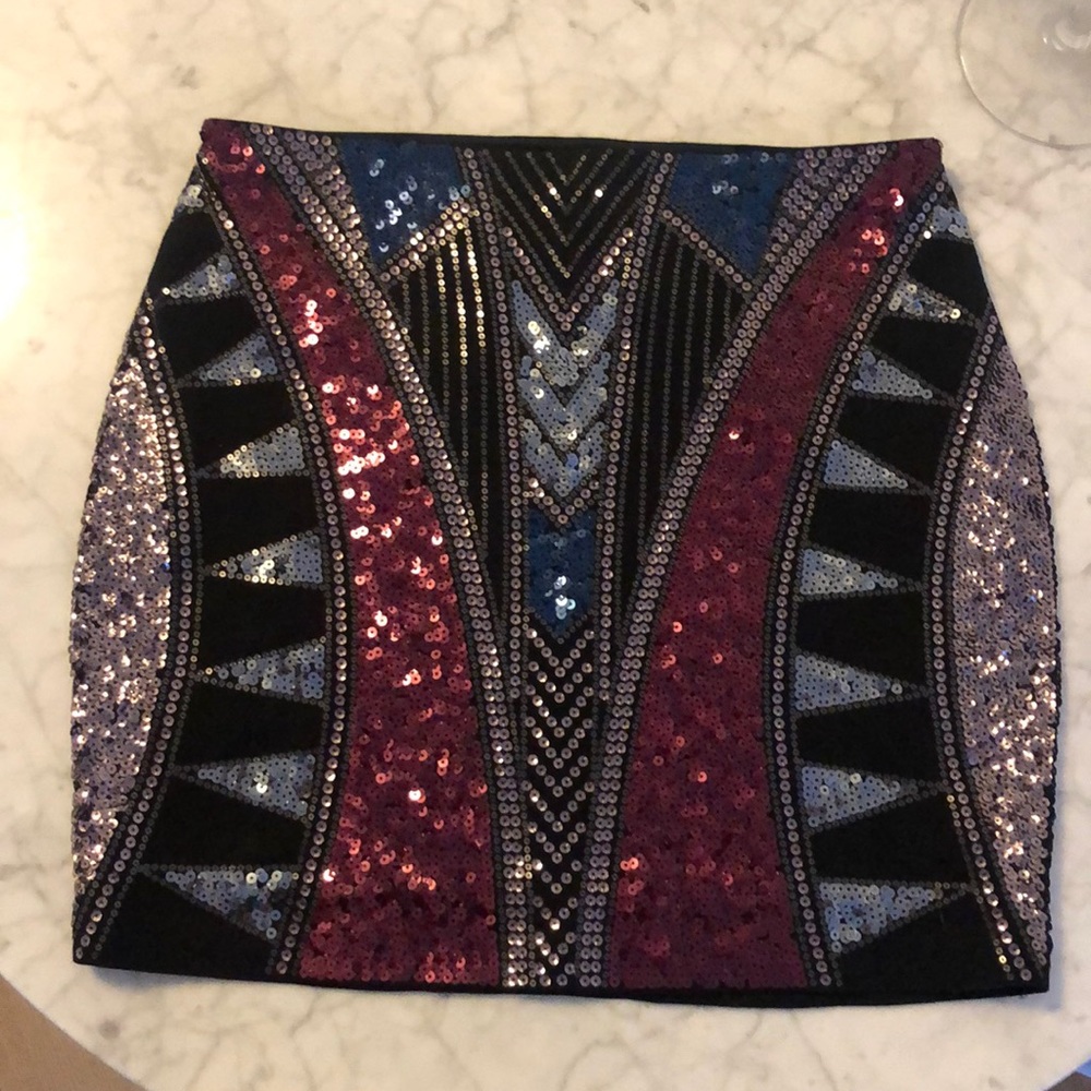 Sequin skirt